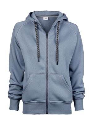 Ladies Hooded Zip Sweat