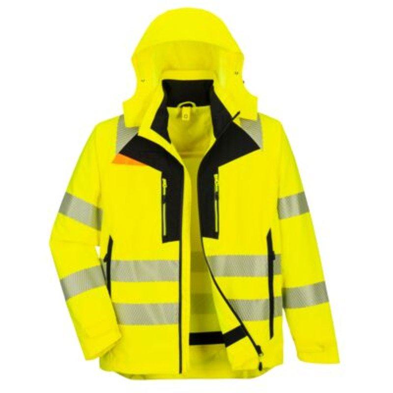 DX4 Hi-Vis Hybrid Baffle Bodywarmer