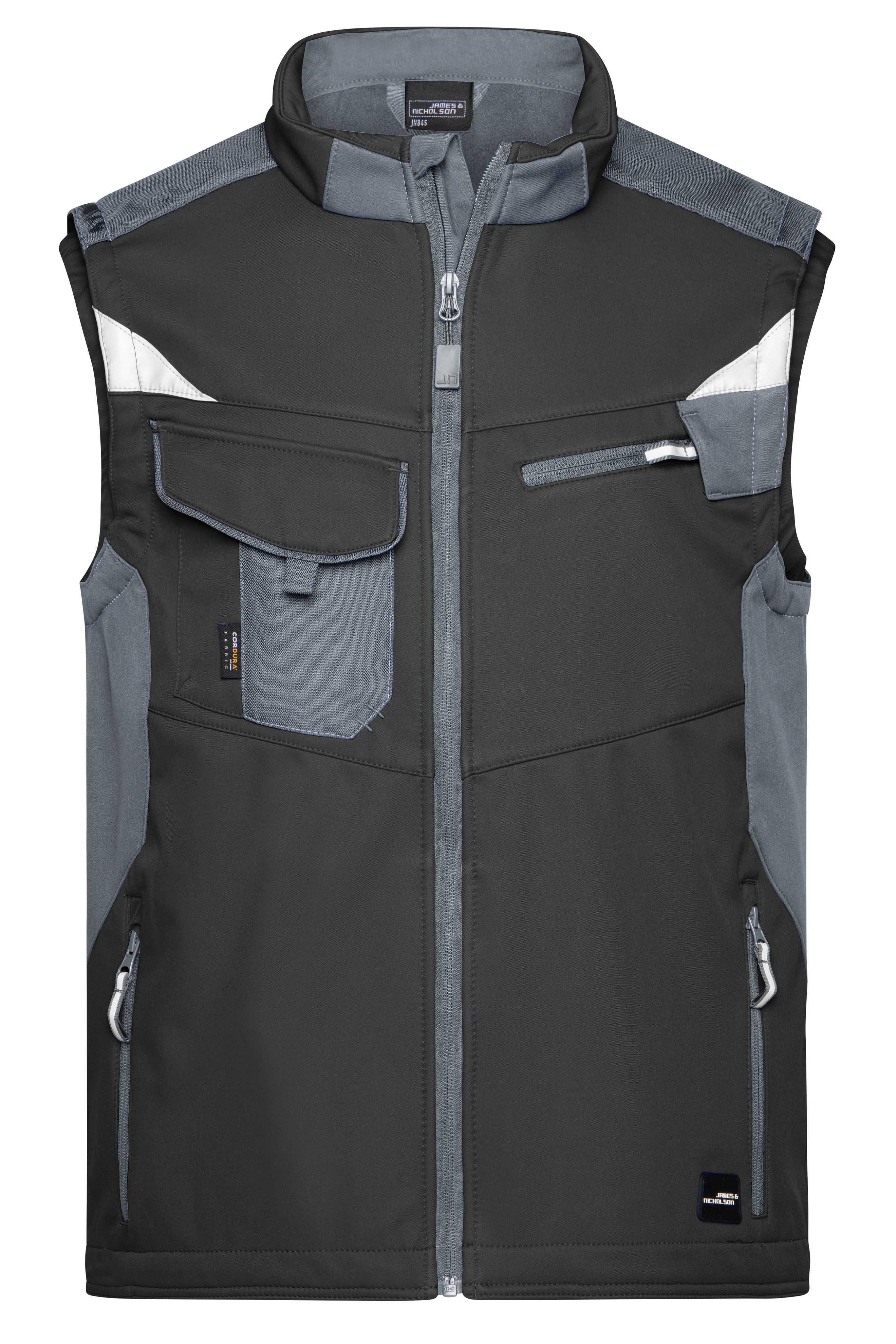 Workwear Softshell Vest zwart/zwart XS