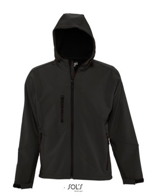 Men's Hooded Softshell Jacket Replay