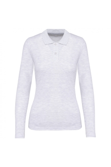 Long-sleeved polo shirt K244