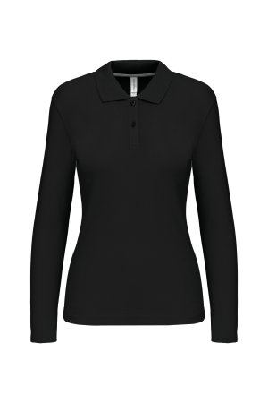 Long-sleeved polo shirt K244