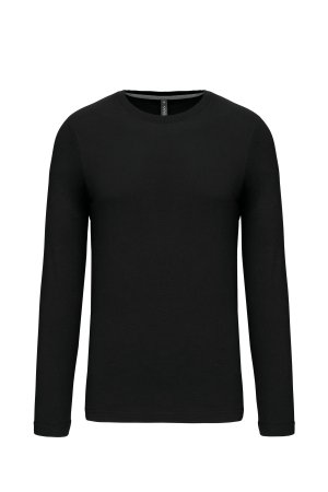 Long-sleeved crew neck T-shirt K359