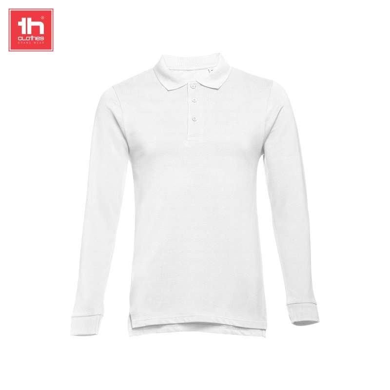 Heren poloshirt met lange mouwen bern