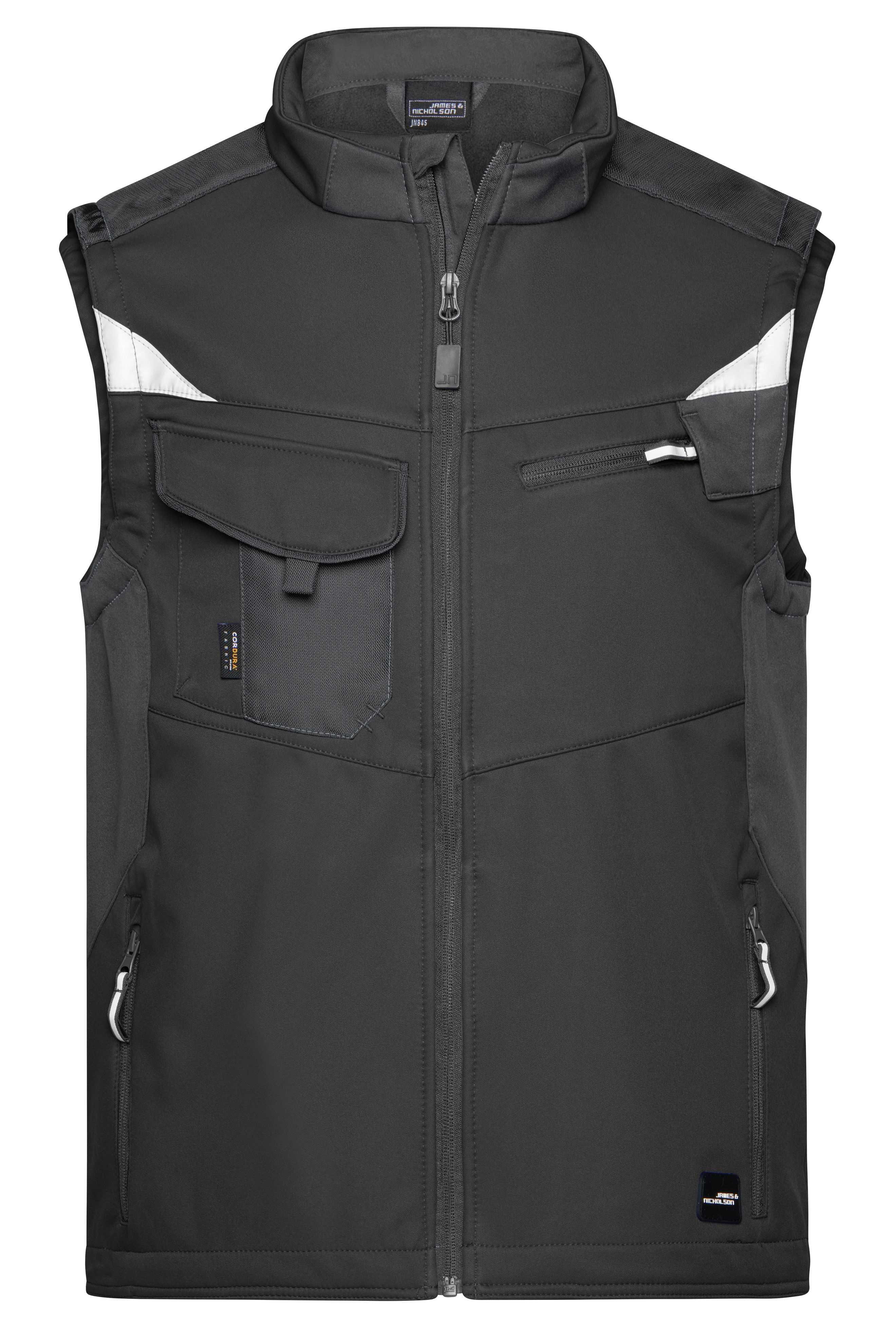 Workwear Softshell Vest zwart/zwart XS