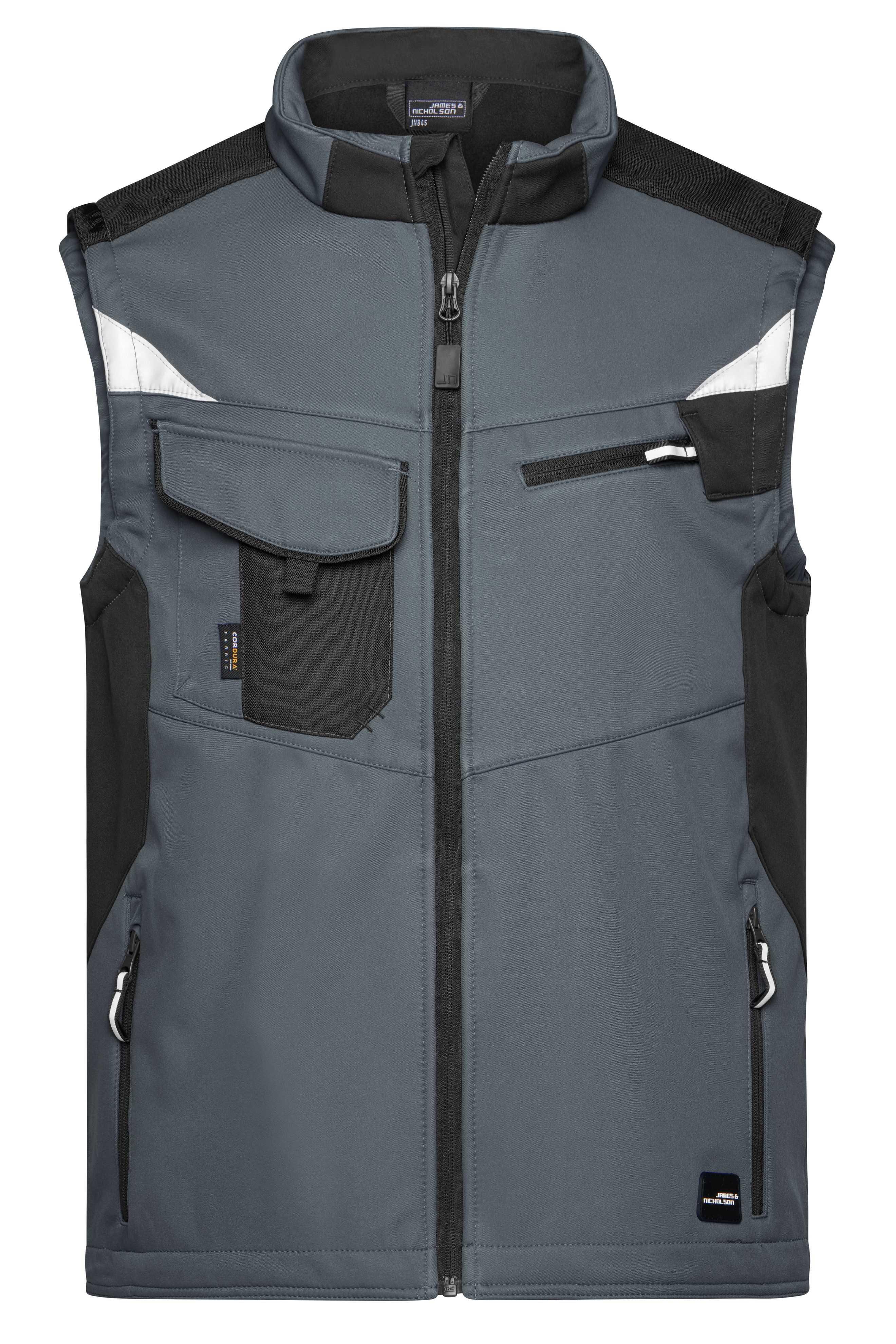 Workwear Softshell Vest zwart/zwart XS