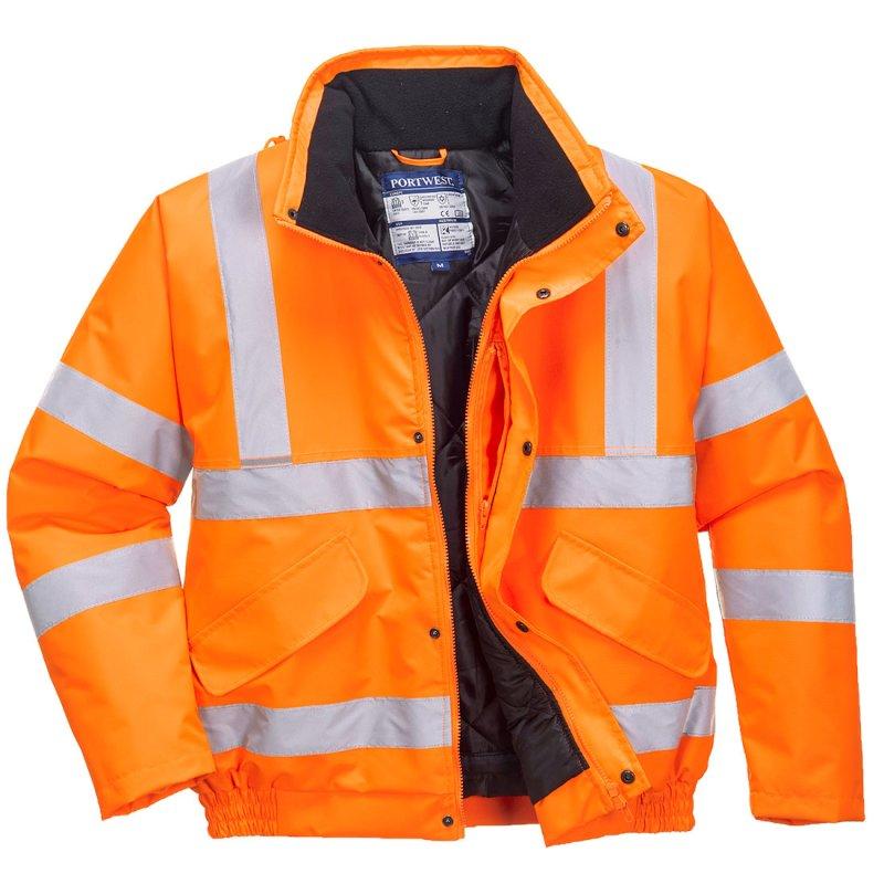 Hi-Vis Winter Bomber Jacket S463