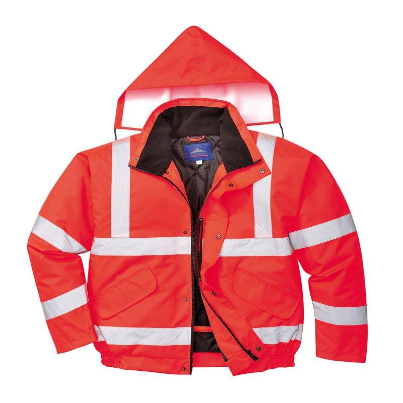 Hi-Vis Winter Bomber Jacket S463